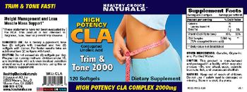 Healthy Choice Naturals High Potency CLA - supplement