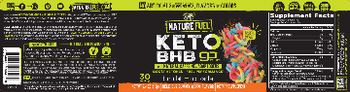 Healthy Delights Nature Fuel Keto BHB Delicious Gummy Worm Flavor - supplement