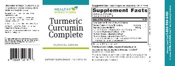 Healthy Directions Turmeric Curcumin Complete - supplement