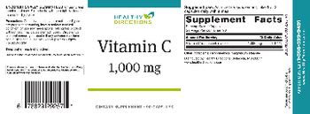 Healthy Directions Vitamin C 1,000 mg - supplement