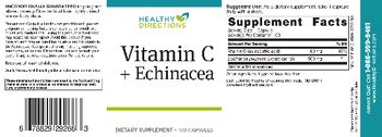 Healthy Directions Vitamin C + Echinacea - supplement