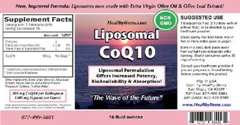 Healthy Items Liposomal CoQ10 - supplement