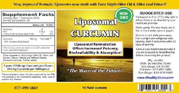 Healthy Items Liposomal Curcumin - supplement