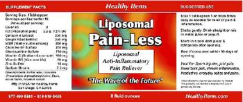 Healthy Items Liposomal Pain-Less - 