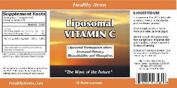 Healthy Items Liposomal Vitamin C - supplement