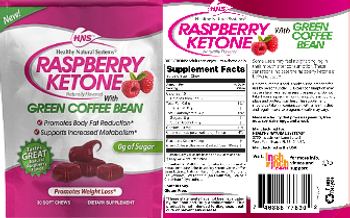 Healthy Natural Systems Raspberry Ketone With Green Coffee Bean - supplement