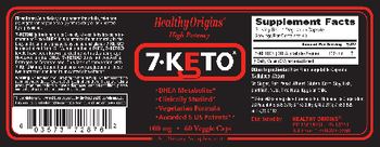 Healthy Origins 7-KETO - supplement