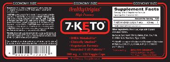 Healthy Origins 7-KETO - supplement