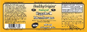 Healthy Origins Natural Eggshell Membrane - supplement