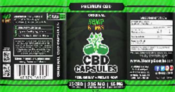 Hemp Bombs CBD Capsules 15 mg - supplement