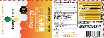HempFusion Energy 3.0 Full-Spectrum Hemp Extract - supplement