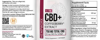 HempWorx CBD+ Coffeeberry Extract - supplement