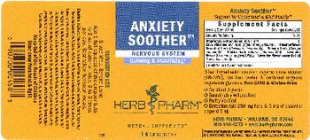 Herb Pharm Anxiety Soother - supplement