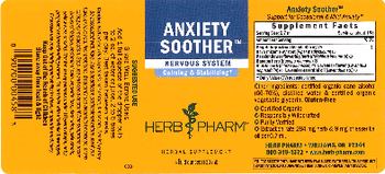 Herb Pharm Anxiety Soother - herbal supplement