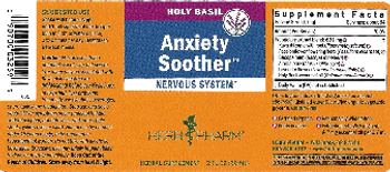 Herb Pharm Anxiety Soother Holy Basil - herbal supplement