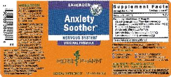 Herb Pharm Anxiety Soother Lavender - herbal supplement