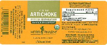 Herb Pharm Artichoke - herbal supplement