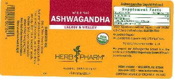 Herb Pharm Ashwagandha - herbal supplement