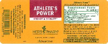 Herb Pharm Athlete's Power - herbal supplement