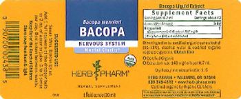 Herb Pharm Bacopa - herbal supplement