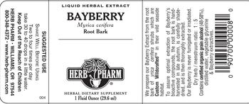 Herb Pharm Bayberry - herbal supplement
