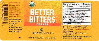 Herb Pharm Better Bitters Orange - herbal supplement