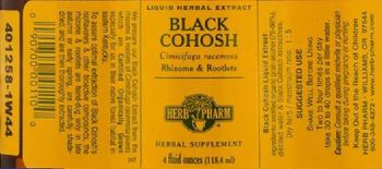 Herb Pharm Black Cohosh - herbal supplement