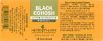 Herb Pharm Black Cohosh - herbal supplement