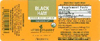 Herb Pharm Black Haw - herbal supplement