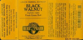 Herb Pharm Black Walnut - herbal supplement