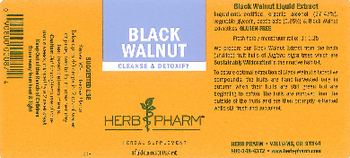 Herb Pharm Black Walnut - herbal supplement