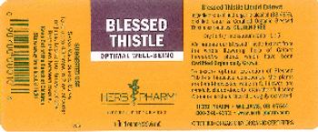 Herb Pharm Blessed Thistle - herbal supplement