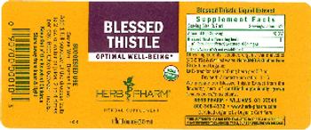 Herb Pharm Blessed Thistle - herbal supplement