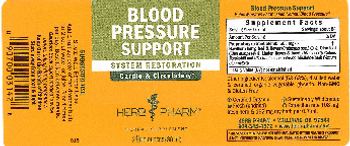 Herb Pharm Blood Pressure Support - herbal supplement