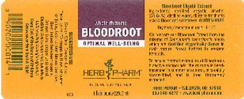 Herb Pharm Bloodroot - herbal supplement