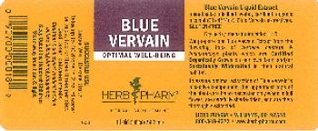 Herb Pharm Blue Vervain - herbal supplement