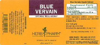 Herb Pharm Blue Vervain - herbal supplement