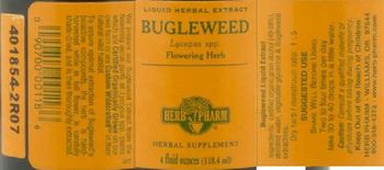 Herb Pharm Bugleweed - herbal supplement