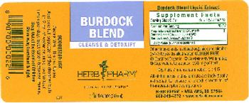 Herb Pharm Burdock Blend - herbal supplement