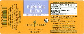 Herb Pharm Burdock Blend - herbal supplement