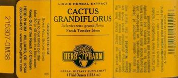 Herb Pharm Cactus Grandiflorus - herbal supplement