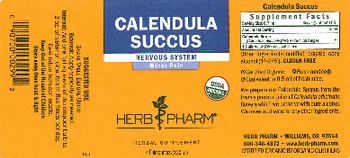 Herb Pharm Calendula Succus - herbal supplement