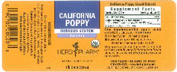 Herb Pharm California Poppy - herbal supplement