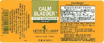 Herb Pharm Calm Bladder - herbal supplement