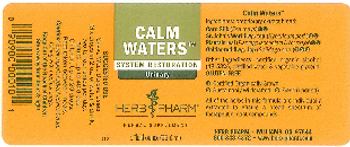 Herb Pharm Calm Waters - herbal supplement