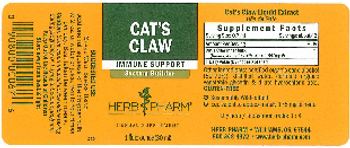 Herb Pharm Cat's Claw - herbal supplement