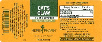 Herb Pharm Cat's Claw - herbal supplement