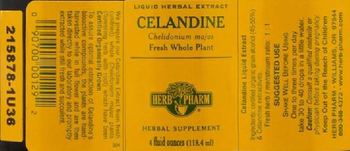 Herb Pharm Celandine - herbal supplement