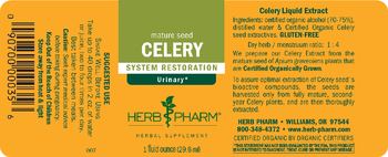 Herb Pharm Celery - herbal supplement