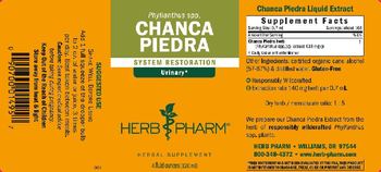 Herb Pharm Chanca Piedra - herbal supplement